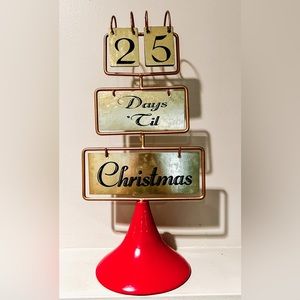 Vintage Countdown To Christmas